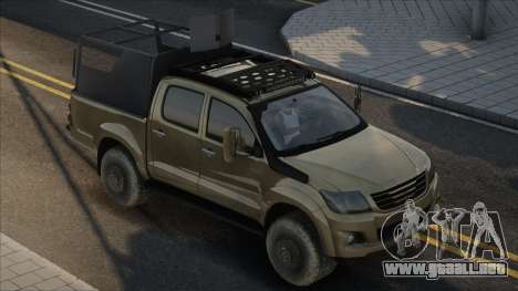 2015 Toyota Hilux VII Military Edition para GTA San Andreas