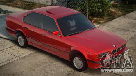 BMW E34 Red para GTA San Andreas