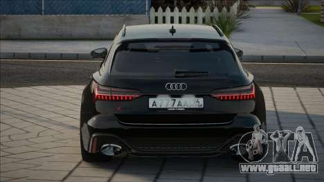 Audi RS6 (C8) Next para GTA San Andreas