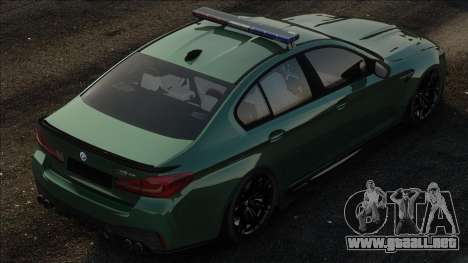 BMW M5 F90 Green para GTA San Andreas