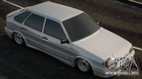 VAZ 2114 Blanco y en stock para GTA San Andreas