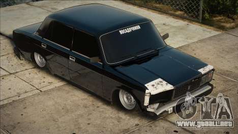 VAZ 2107 Tramp Negro para GTA San Andreas