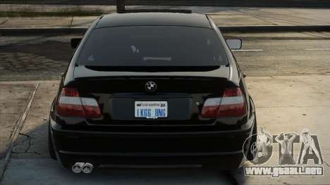 BMW E46 330D Black para GTA San Andreas