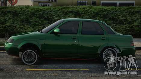 VAZ 2110 Verde para GTA San Andreas