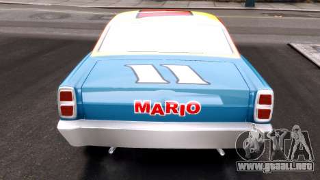 GTA 4 Mario Andretti (Disney Cars) para GTA 4