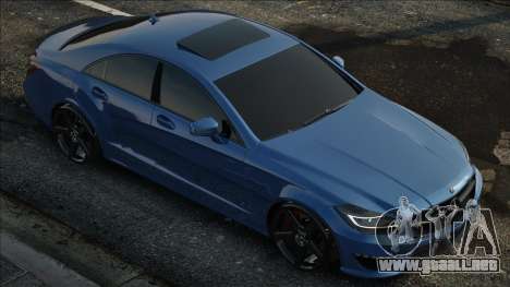 Mercedes-Benz CLS63 Blue para GTA San Andreas