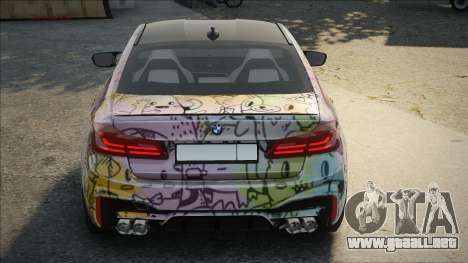 BMW M5 Vinyl para GTA San Andreas