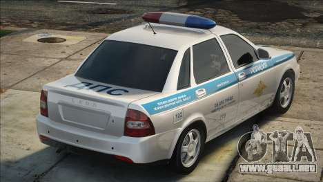 LADA Priora - Policía de Tráfico en Arzamas para GTA San Andreas