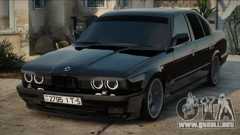 BMW E34 535i Black para GTA San Andreas