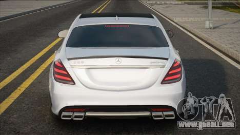 Mercedes-Benz S63 AMG White para GTA San Andreas