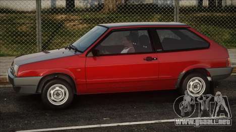 VAZ 2108 Rojo en stock para GTA San Andreas