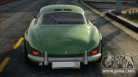 Mercedes-Benz 300 SL Green para GTA San Andreas