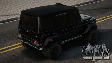 Mercedes-Benz G500 4x4 Black para GTA San Andreas