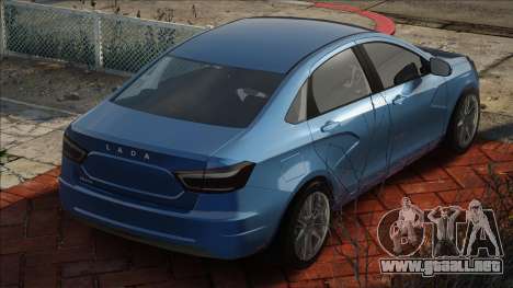 Lada Vesta Blu para GTA San Andreas