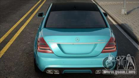 2013 Mercedes-Benz W221 S63 AMG para GTA San Andreas