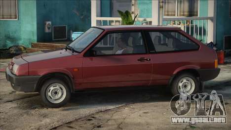 VAZ 2108 Rojo (Culata) para GTA San Andreas