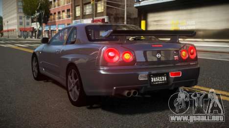 Nissan Skyline R34 Heroshi para GTA 4