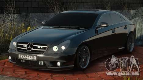 Mercedes CLS55 AMG Blek para GTA San Andreas