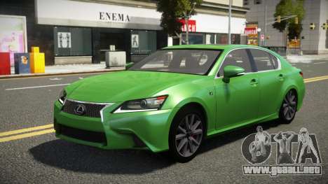 Lexus GSF Rugy para GTA 4