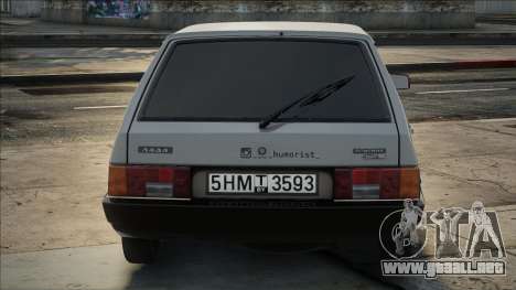 VAZ 2109 Gris para GTA San Andreas