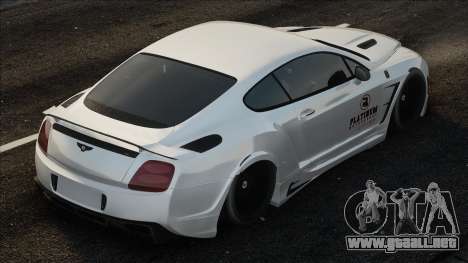 Bentley Continental GT Platinum Motorsport WY para GTA San Andreas