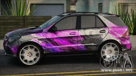 Mercedes-Benz GLE63 AMG Paint para GTA San Andreas