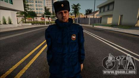 Nuevo empleado del Ministerio de Situaciones de  para GTA San Andreas