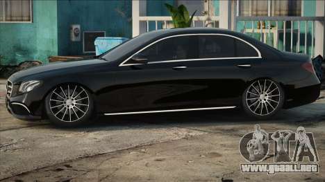 Mercedes - Benz E200 Black para GTA San Andreas