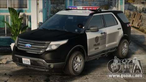 LAPD 2013 Ford Explorer para GTA San Andreas