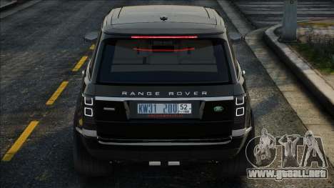 Range Rover SVA BL para GTA San Andreas