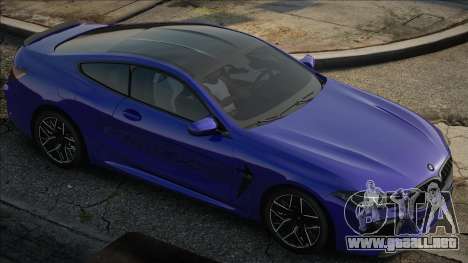 BMW M8 Competition Blue para GTA San Andreas