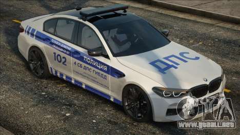 BMW M5 F90 - Policía Policía de Tráfico para GTA San Andreas