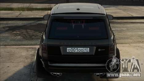 Land Rover Range Rover SVA Autobiographi para GTA San Andreas