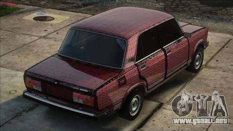 VAZ 2107 Estilo Rojo para GTA San Andreas