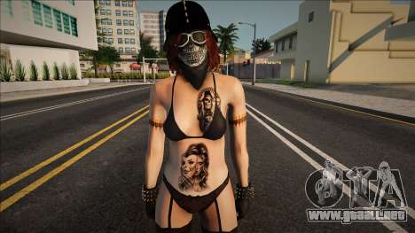 Skin De Halloween Version Argenta v1 para GTA San Andreas