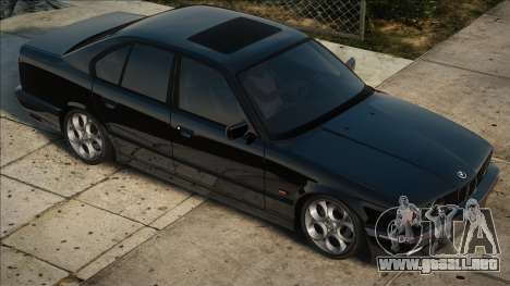 BMW E34 Blek para GTA San Andreas