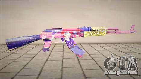 Ak47 BUNNY para GTA San Andreas