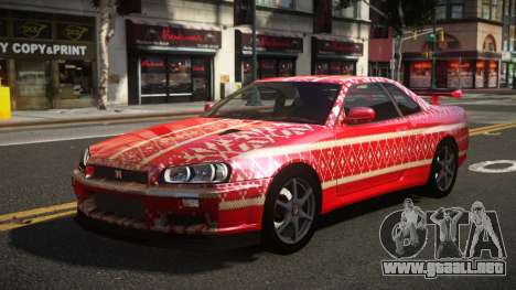 Nissan Skyline R34 Heroshi S1 para GTA 4