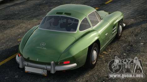 Mercedes-Benz 300 SL Green para GTA San Andreas