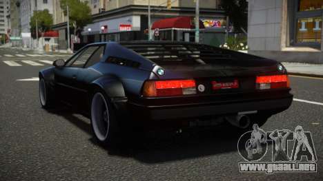 BMW M1 D-Frost para GTA 4