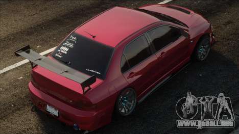 Mitsubishi Lancer Evo VIII (Stance) para GTA San Andreas