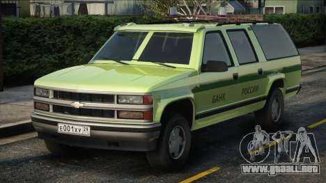 Chevrolet Suburban GMT400 1998 Colección en efec para GTA San Andreas