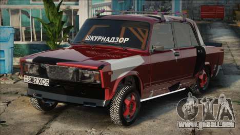 VAZ 2107 (BK) para GTA San Andreas