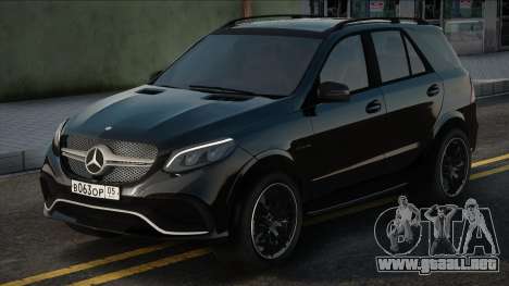 Mercedes-Benz GLE 63S AMG Black para GTA San Andreas