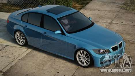 BMW e90 Blue para GTA San Andreas