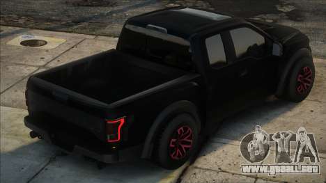 Ford F150 Raptor Blek para GTA San Andreas