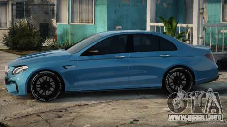 Mercedes-Benz E63 w213 BLUE para GTA San Andreas