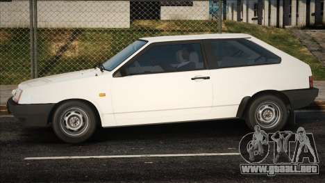 VAZ 2108 Blanco (Culata) para GTA San Andreas