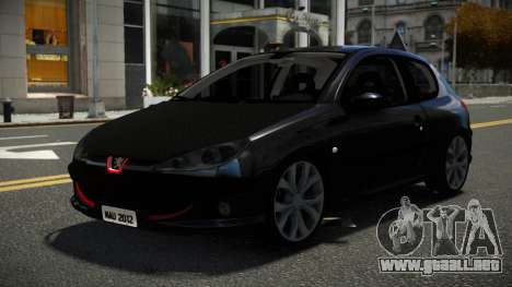 Peugeot 206 Rozzy para GTA 4