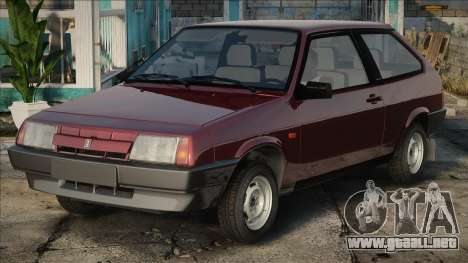 VAZ 2108 Rojo (Culata) para GTA San Andreas